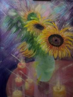 Romantic Sunflowers